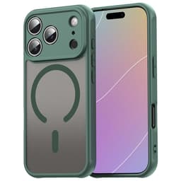 SKALO Matt Hybrid Skal för iPhone 18 Pro Max - Grön