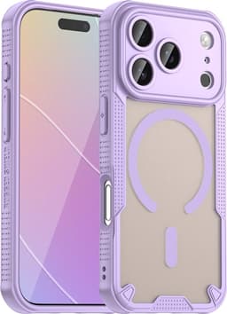 SKALO Armor Hybrid Frosted Deksel til iPhone 18 Pro - Lilla