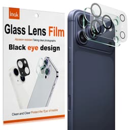 IMAK Kameraskydd Härdat Glas för iPhone 18 Pro Max - Transparent