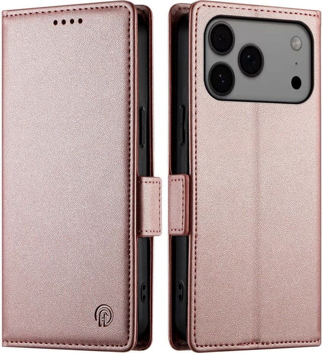 SKALO PU-Läder Plånboksfodral för iPhone 18 Pro Max