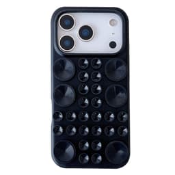 SKALO Silikon Sugkopp Skal för iPhone 18 Pro Max - Svart