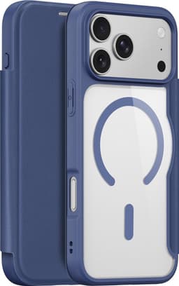 DUX DUCIS Skin X Pro Plånbok för iPhone 18 Pro Max - Blå