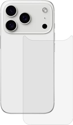 SKALO Hydrogel Skjermbeskytter Bakside til iPhone 18 Pro Max - Transparent