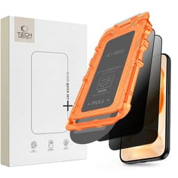 2-PACK Tech-Protect Quick Set Spy+ Privacy Skärmskydd i Härdat glas för iPhone 18 Pro Max - Svart