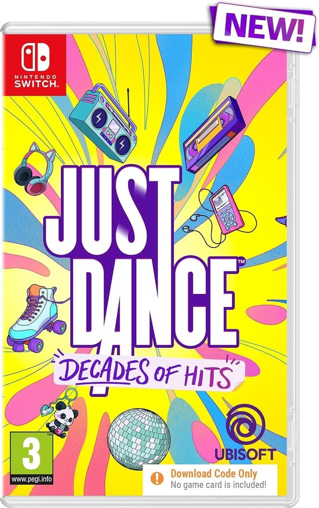 Just Dance: Decades of Hits (Code in Box) (Switch)