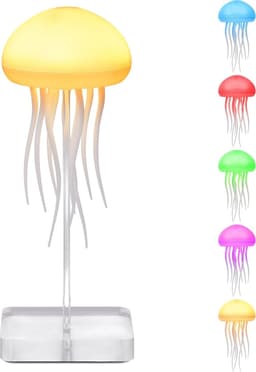 Stemmekontrollert Manetlampe - Fargerik Gradient, Hengende og Base Modell