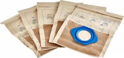 5-pack Dammsugarpåspaket kompatibelt med Nilfisk GA70/GM80/GM90