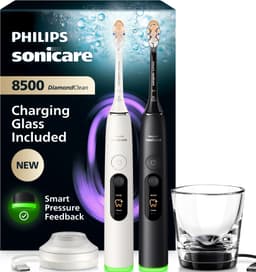 Philips Sonicare DiamondClean 8500 elektrisk tannbørste duo HX8596/21