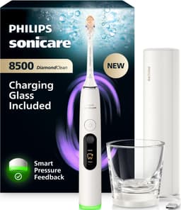 Philips Sonicare DiamondClean 8500 elektrisk tannbørste HX8513/11 (hvit)