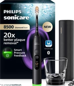 Philips Sonicare DiamondClean 8500 elektrisk tannbørste HX8513/12 (sort)