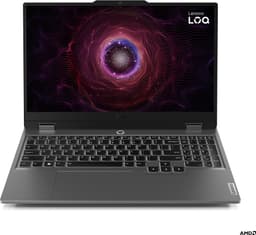 Lenovo LOQ 15AHP9 R7-7445HS/4050/16GB/512GB 15.6" bærbar gaming PC (grå)
