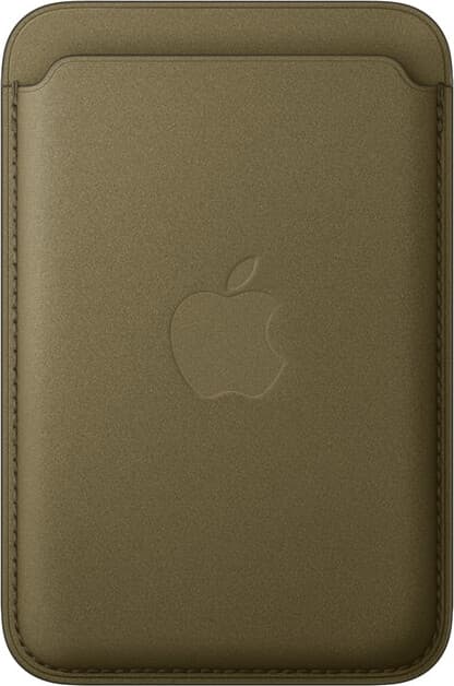 Apple iPhone Finewoven Wallet med MagSafe (dark olive, 2026)
