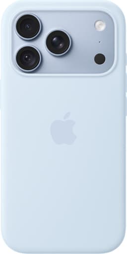 Apple iPhone 18 Pro Silicone deksel med MagSafe (crisp blue)
