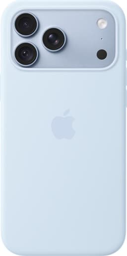 Apple iPhone 18 Pro Max Silicone deksel med Magsafe (Crisp Blue)