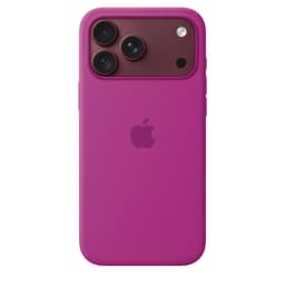 Apple iPhone 18 Pro Max Silicone deksel med Magsafe (Magenta)