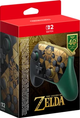 Nintendo Switch 2 Pro kontroller The Legend of Zelda 40th Anniversary