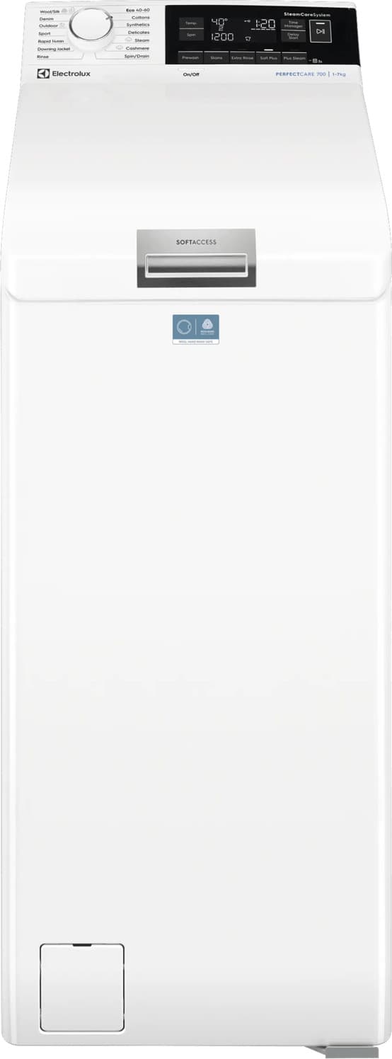 Electrolux vaskemaskin toppmatet EW7T63E1E (7kg)
