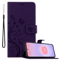 Samsung Galaxy A37 Suojakuori Lompakkokotelo Kukka