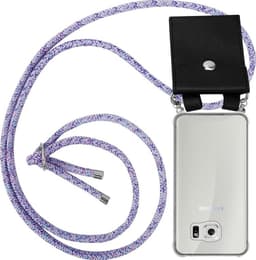 Samsung Galaxy S6 Suojakuori Kotelo Ketju (Violetti)