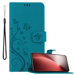 Honor Magic 8 Lite Suojakuori Lompakkokotelo Kukka