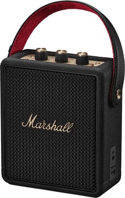 Marshall Stockwell III bluetooth-høyttaler (sort/messing)
