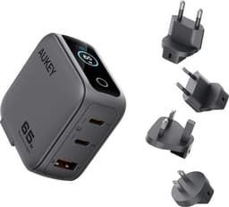 AUKEY PA-B8U 65W USB-C/A Display Charger