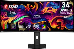 MSI MAG 341CQP QD-OLED X28 28/OLED//280Hz/0,03ms gamingskjerm