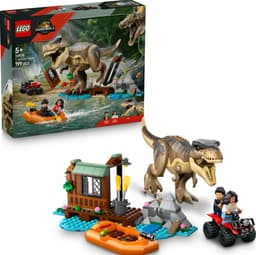 LEGO Jurassic World T. rex ja pako joella 76975