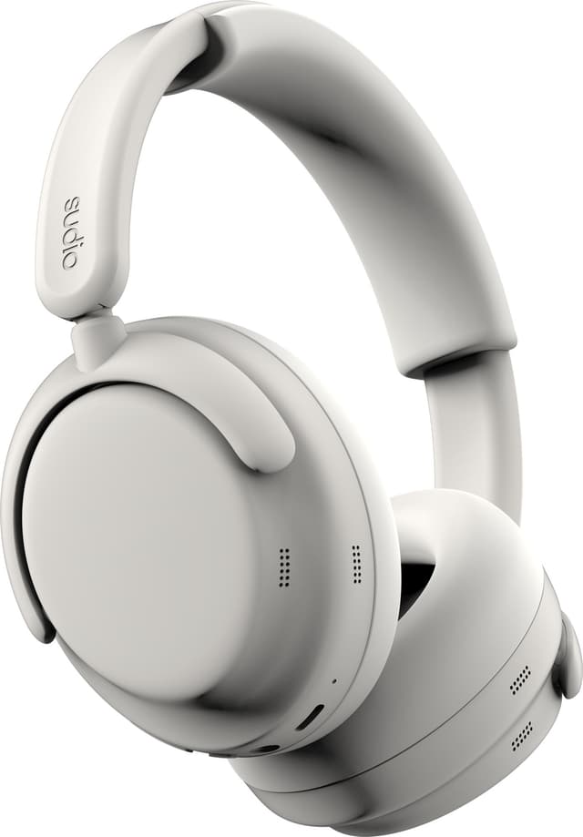 Sudio SoundBase trådlösa around-ear-hörlurar (vit)