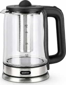 North 1,8L vannkoker med teinfusjon