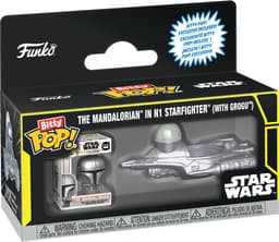 Funko Bitty POP! Rides The Mandalorian minifiguuri (N1 Starfighter)
