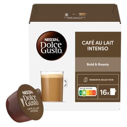 NESCAFÉ Dolce Gusto Cafe au Lait Intenso kahvikapselit (16 kpl)