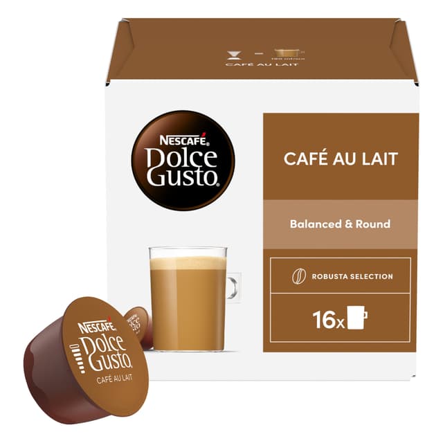 NESCAFÉ Dolce Gusto Cafe au Lait kaffekapslar (16 st)