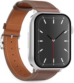 Puro Florence nahkaranneke Apple Watch 42-49mm (ruskea)