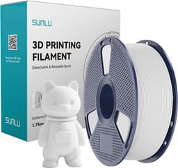 Sunlu PLA M W Matte -filamentti, valkoinen, 1 kg