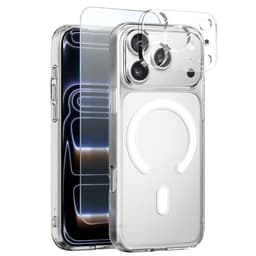 NORTHJO Puhelinkotelo näytön ja kameran linssuojilla iPhone 18 Pro puhelimelle