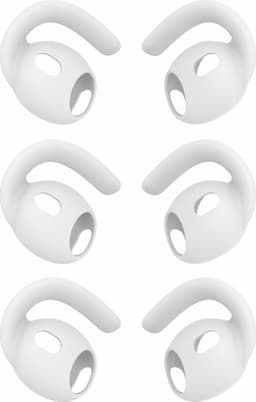 Liukumattomat silikoniset korvasovitteet AirPods Pro 3 -kuulokkeille – Valkoinen