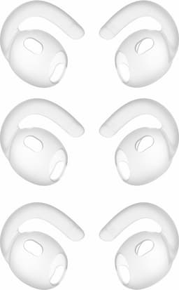 Liukumattomat silikoniset korvasovitteet AirPods Pro 3 -kuulokkeille – Läpinäkyvä
