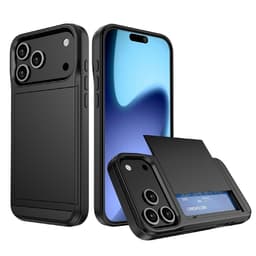 Puhelinkotelo liukuvalla korttipidikkeellä iPhone 18 Pro / 17 Pro puhelimelle