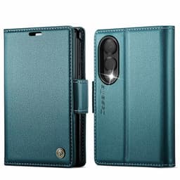CASEME Kiiltävä puhelimen lompakkokotelo Samsung Galaxy Z Fold8 puhelimelle