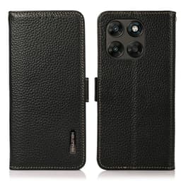 KHAZNEH Nahkainen puhelimen lompakkokotelo Motorola Moto G87 5G / G67 5G / G77 5G puhelimille