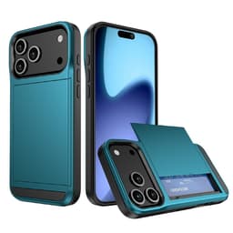 Puhelinkotelo liukuvalla korttipidikkeellä iPhone 18 Pro / 17 Pro puhelimelle