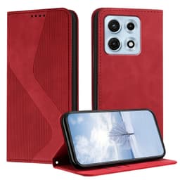 Puhelimen lompakkokotelo jalustalla Motorola Edge 70 Max 5G puhelimelle