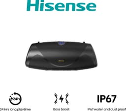 Hisense WeBoom bærbar Bluetooth-højttaler (sort)
