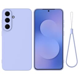SKALO Ohut Silikoni Suojakuori sopii Samsung Galaxy S26 FE - Violetti