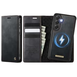 CaseMe C49 Irrotettava Magneettinen Lompakkokotelo sopii Samsung Galaxy S26 FE - Musta
