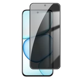 SKALO Privacy Näytönsuoja Karkaistu Lasi sopii realme C100 5G - Musta