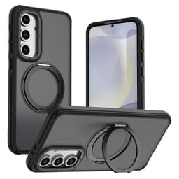 SKALO Hybrid 360° Ring Suojakuori sopii Samsung Galaxy S26 FE - Musta