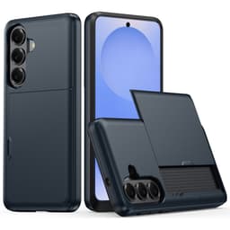 SKALO Armor Korttikotelo Suojakuori sopii Samsung Galaxy S26 FE - Sininen