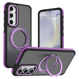 SKALO Hybrid 360° Ring Suojakuori sopii Samsung Galaxy S26 FE - Violetti